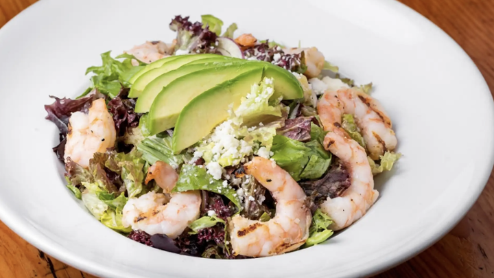 Grilled White Shrimp Salad