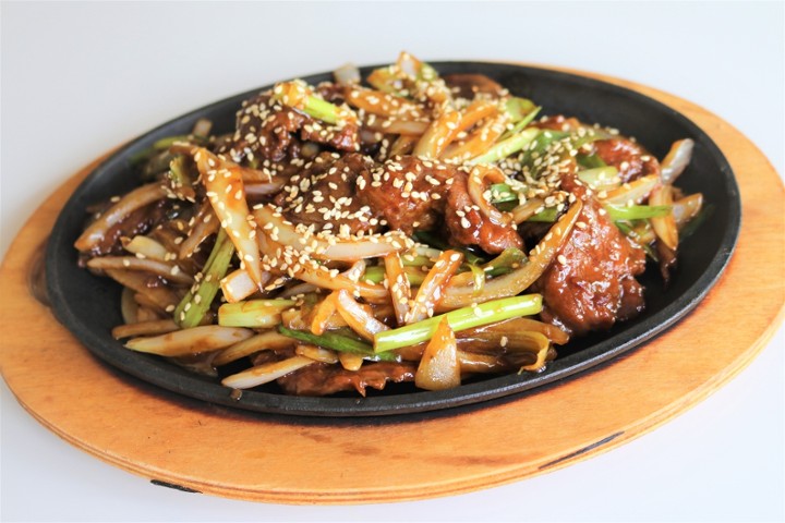 Sizzling Mongolian Beef