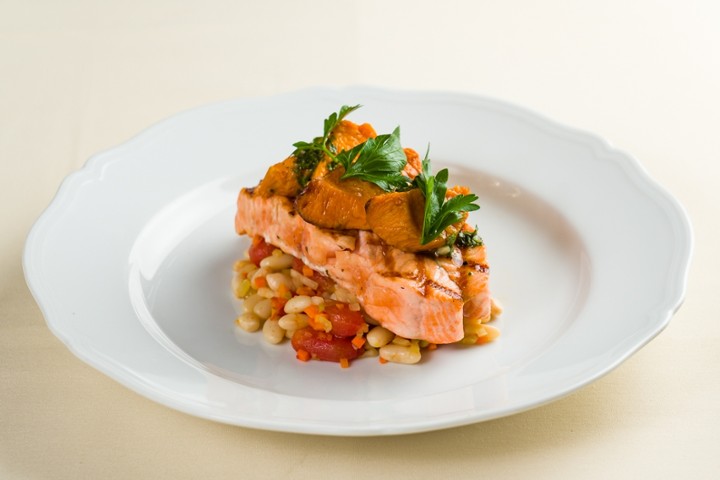 Salmone con Lenticchie*