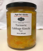 Angie Tee's Kimchi - Tumeric Cabbage (Vegan)