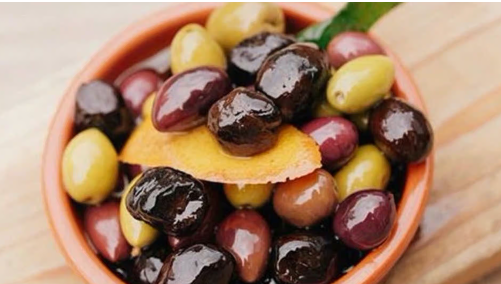house marinated olives