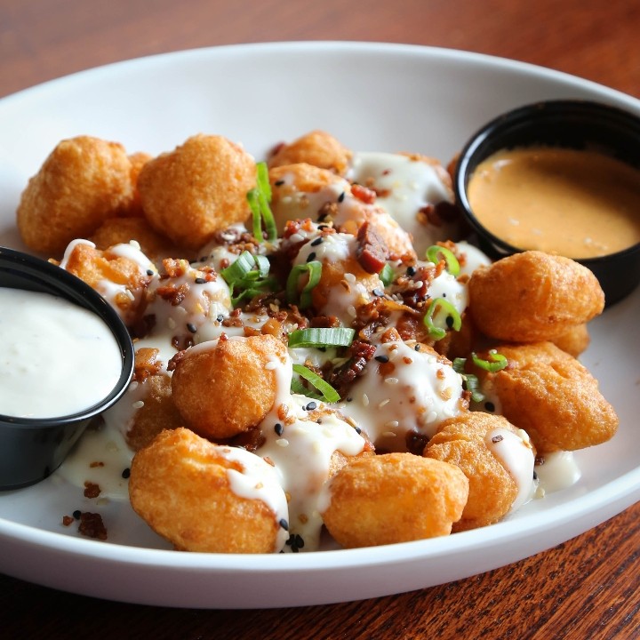 Loaded Cheese Curds