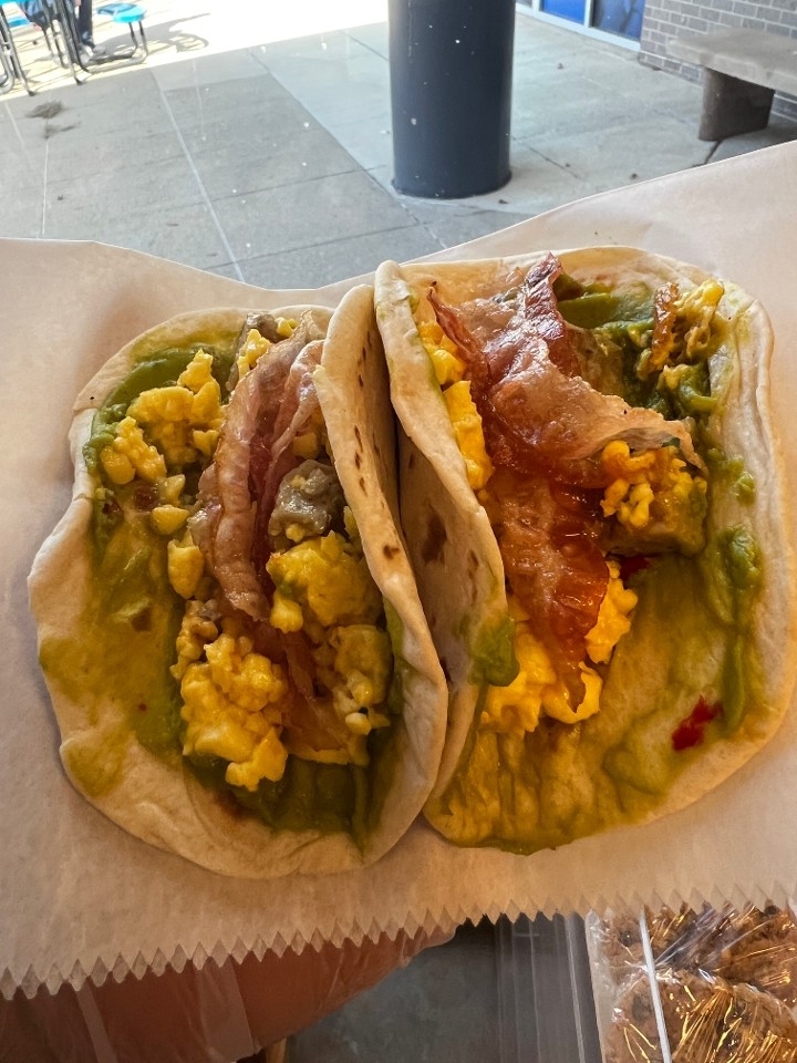Two Breakfast Tacos