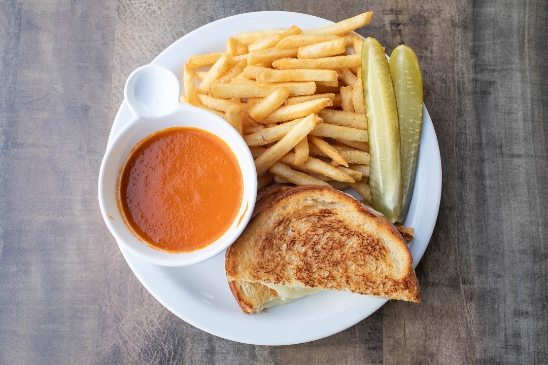 Grilled Cheese and  Tomato Soup