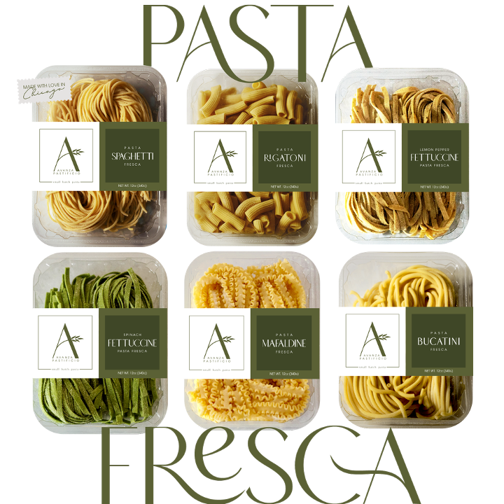 Avanza Fresh Pasta - Spinach Fettuccine