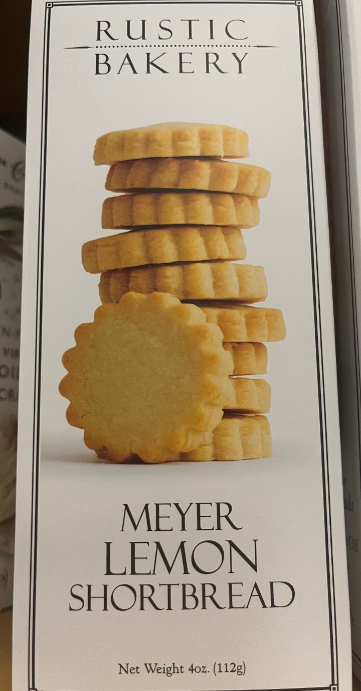 Meyer Lemon Shortbread