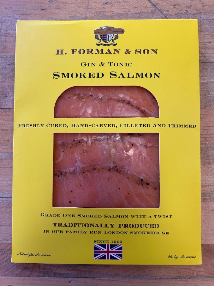Gin & Tonic Smoked Salmon