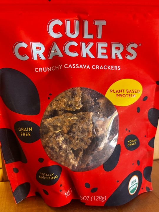 Cult Crackers-Cassava-Gluten Free
