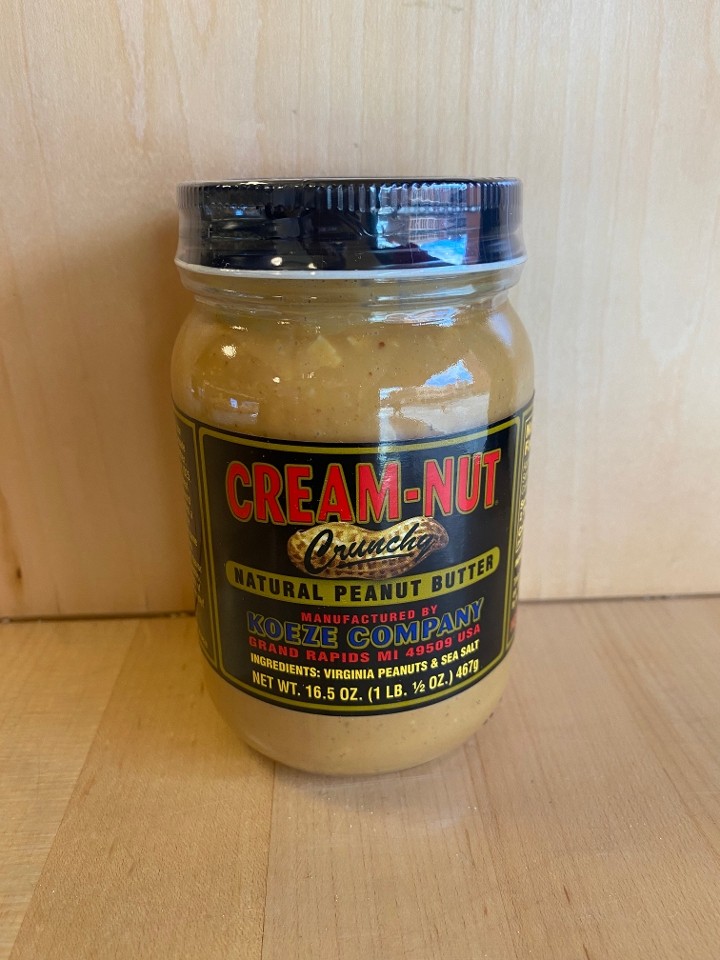 Cream Nut Peanut Butter Crunchy