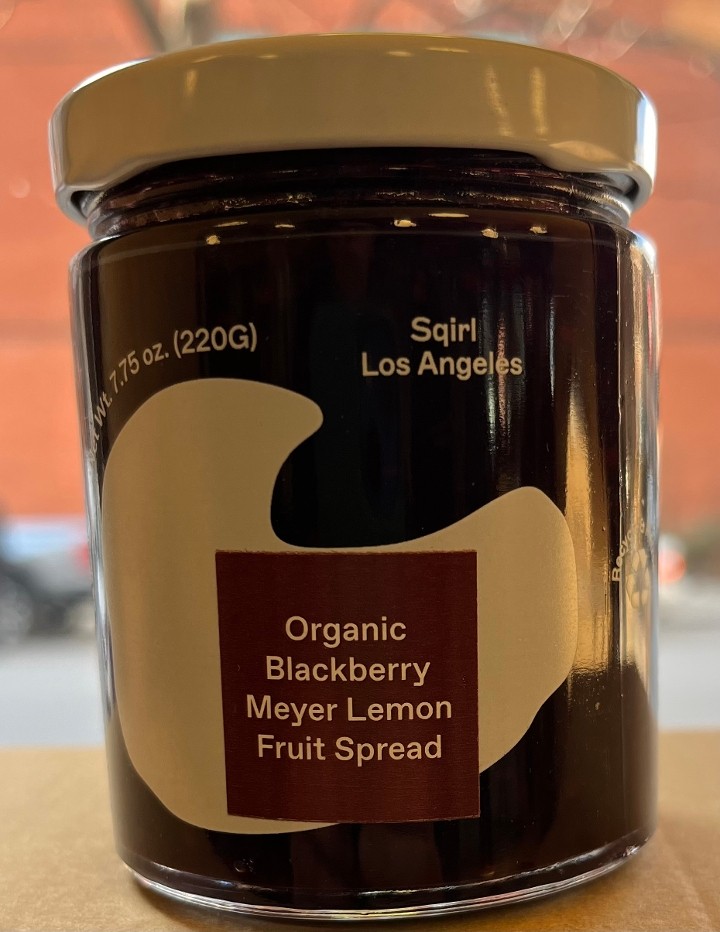 Sqirl-Blackberry Meyer Lemon preserve