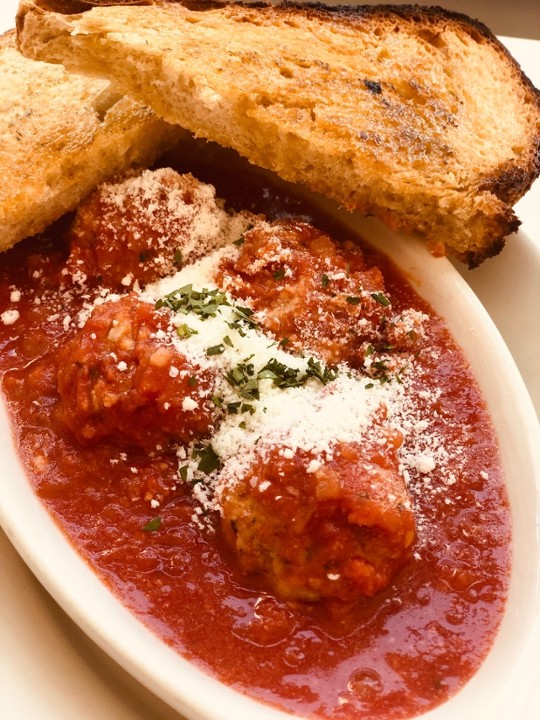 Meatballs w/ Bruschetta