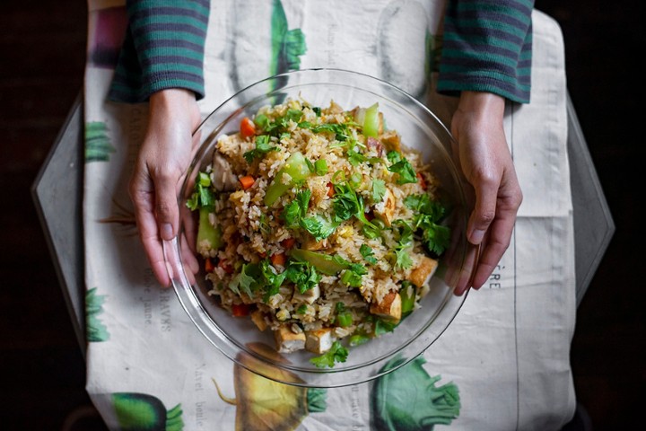 (L) Thai Style Fried Rice