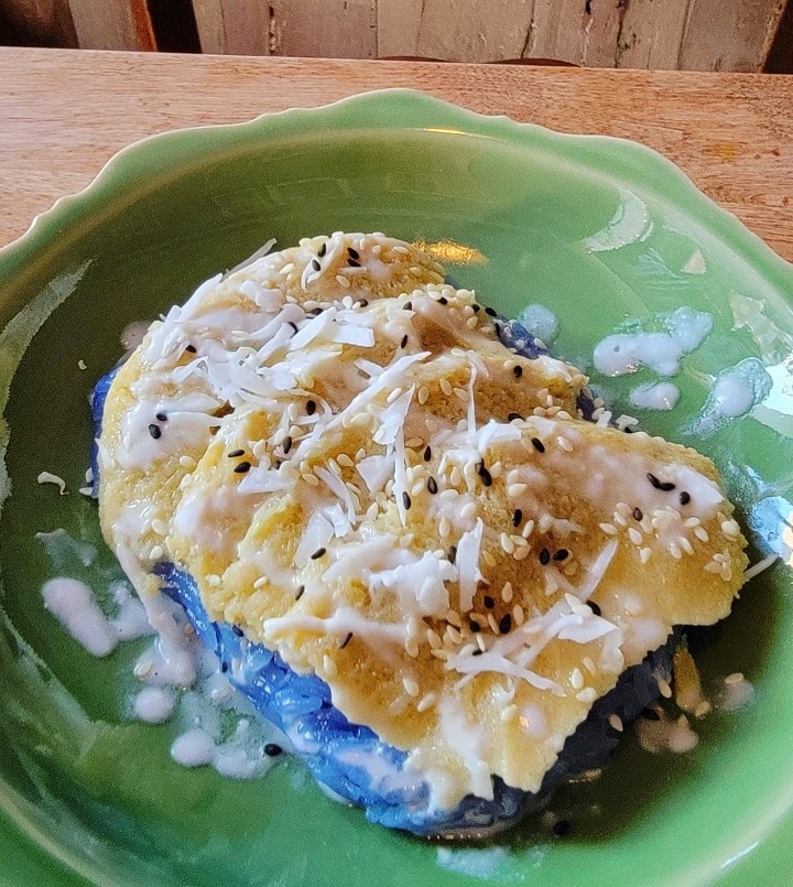 Sweet Sticky Rice with Custard