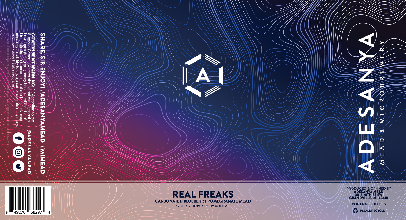 Real Freaks - 12oz Can