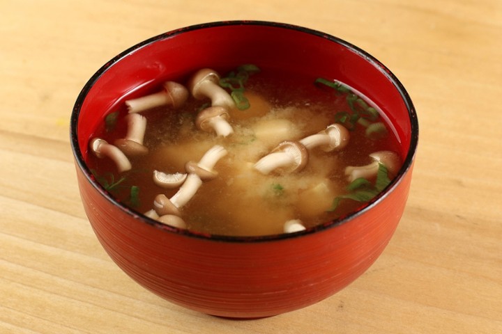 Miso Soup with Seasonal Mushrooms
