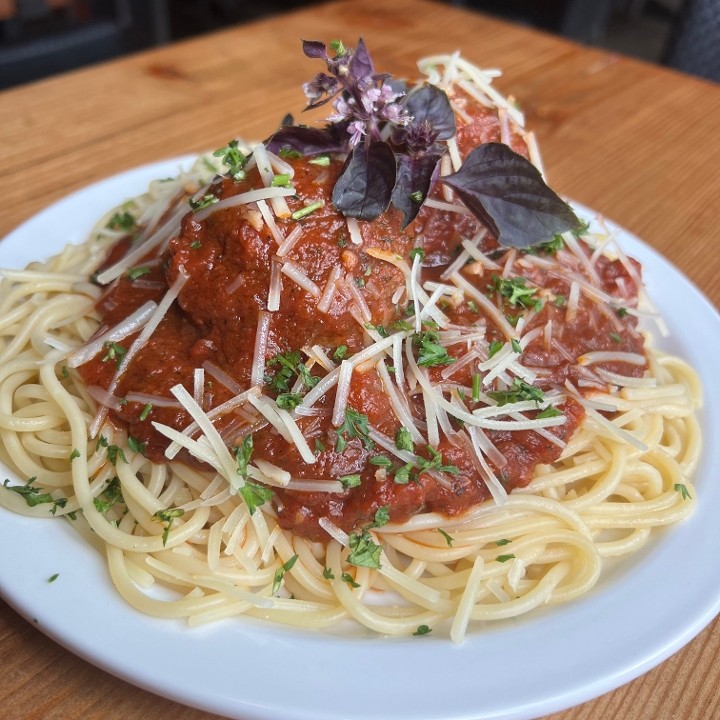 Spicy Cabernet Marinara & Homemade Meatballs