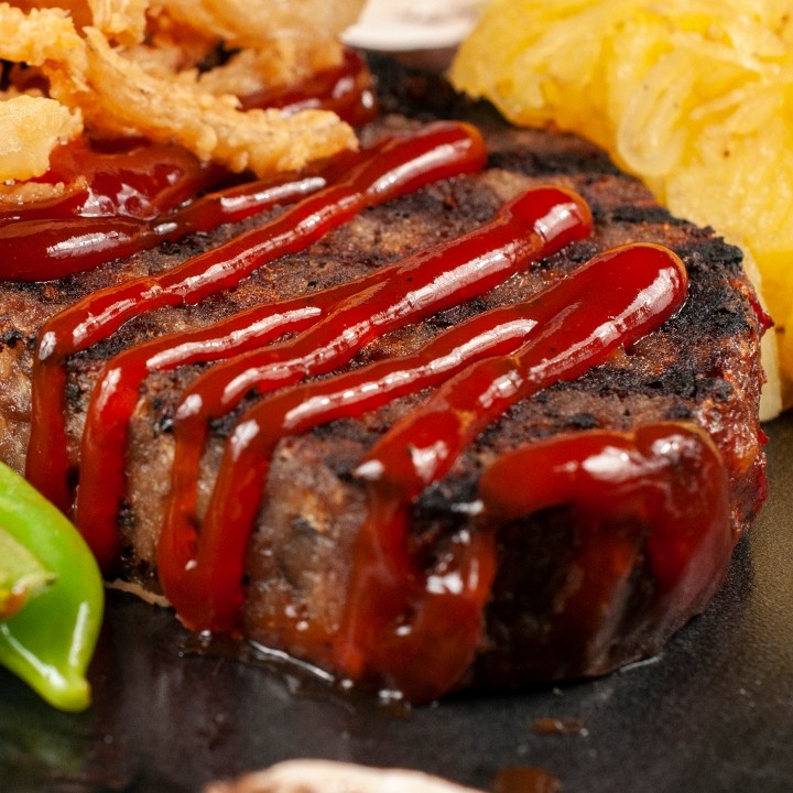 Grilled Bison Meatloaf