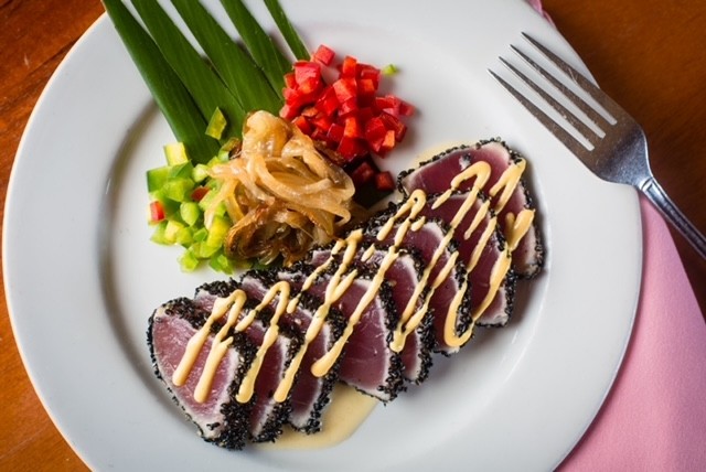 Black Sesame Crusted Seared Ahi