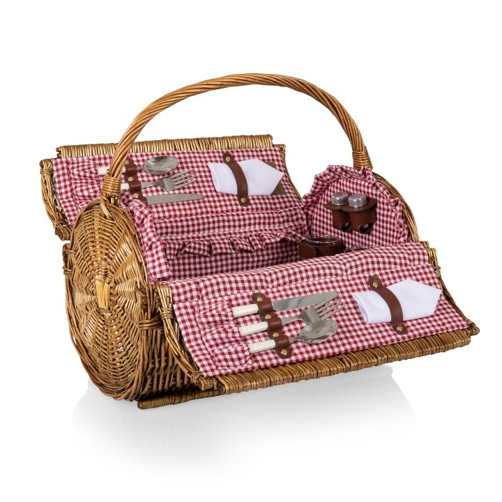 Picnic Time Woven Basket