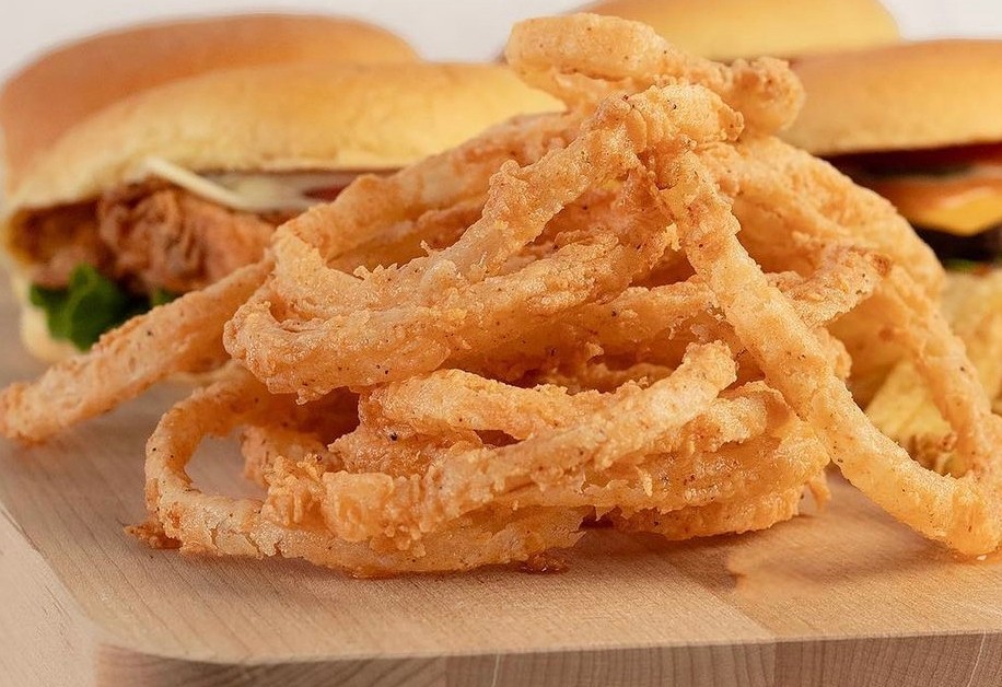 house breded  onion rings