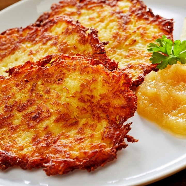 2 POTATO PANCAKES