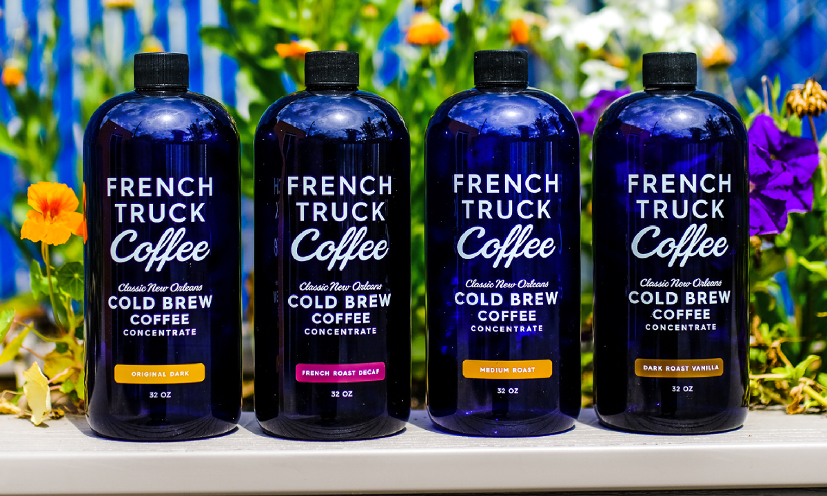 French Truck Medium Cold Brew Concentrate 32 oz Bottle
