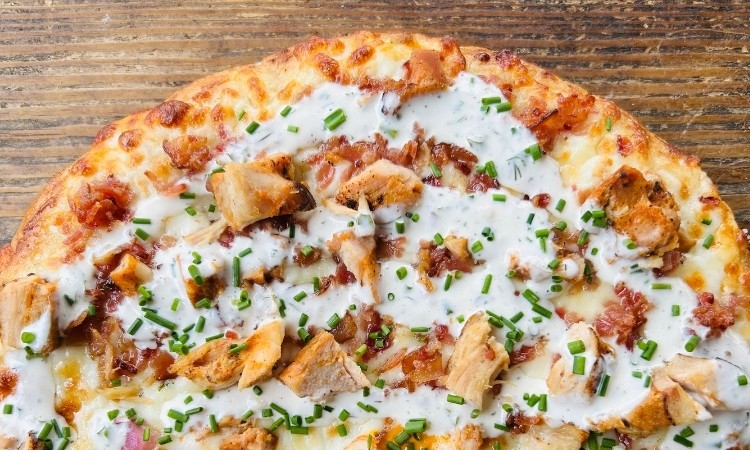 GF Chicken Bacon Ranch Pizza