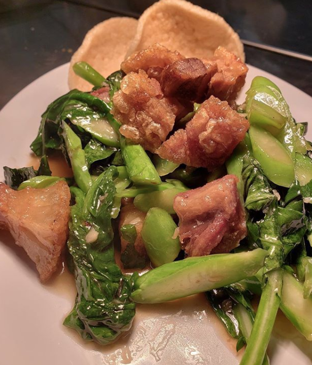 Pork Belly & Chinese Broccoli
