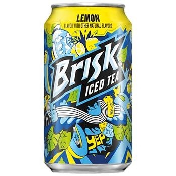 Can, Brisk Iced Tea