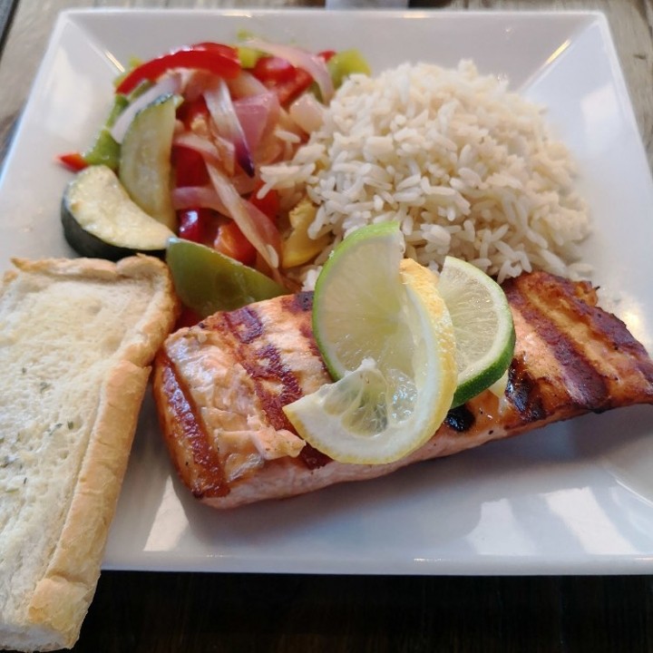 Grilled Salmon Platter