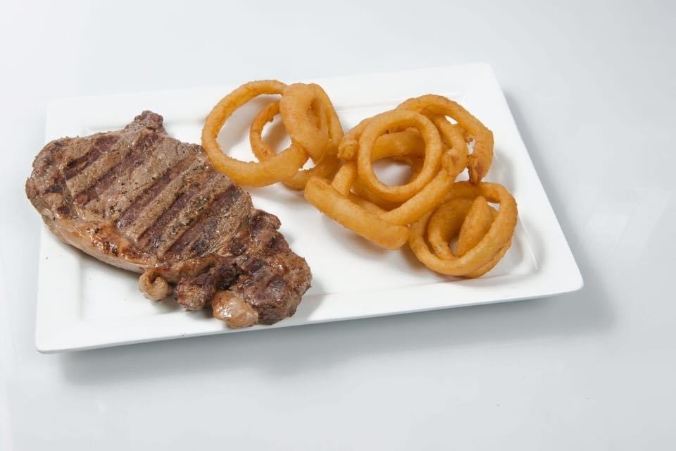 Ribeye steak plate