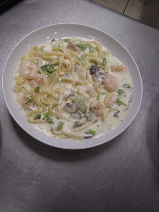 Shrimp Alfredo