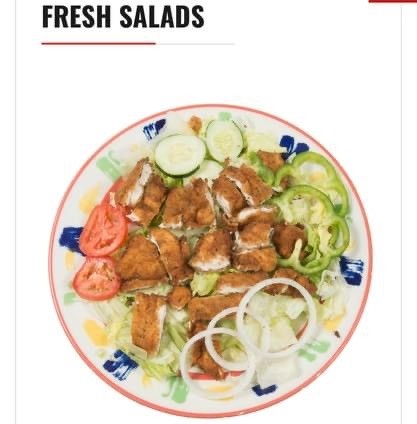 Lunch Crispy Chicken Salad