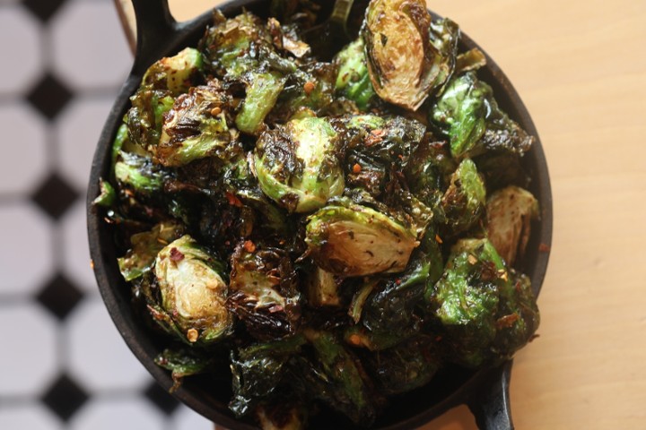 Spicy Brussel Sprouts