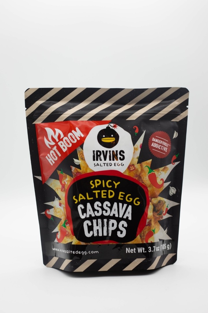 Salted Egg Spicy Cassava Chips Small 105g