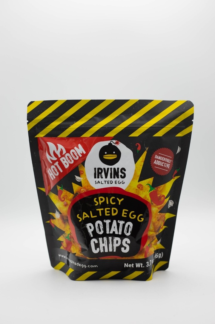 Salted Egg Spicy Potato Chips Small 105g