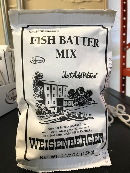 Weisenberger Fish Batter Mix 5.5oz Pack