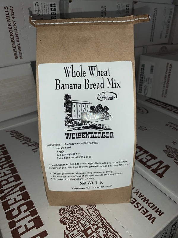 Whole Wheat Banana Bread Mix 1lb bag