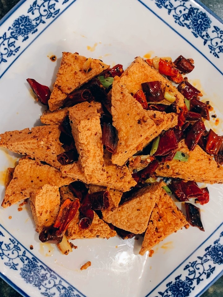 Spicy & Savory Tofu 香辣豆腐