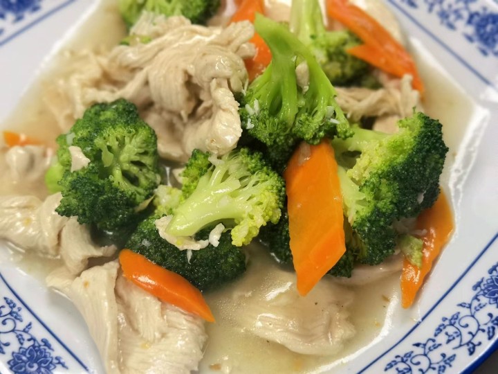 Chicken W/Broccoli 西兰花炒鸡片