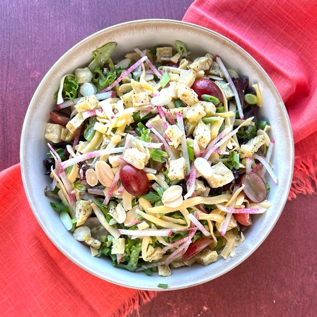 Celery Root & Smoked Gouda Salad