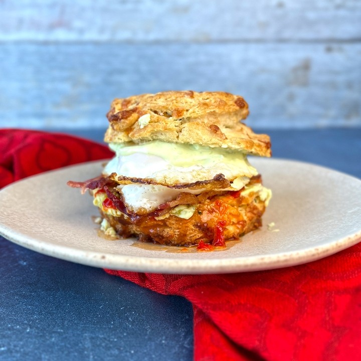 Cheddar Chive Breakfast Biscuit