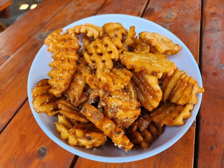 Waffle fries