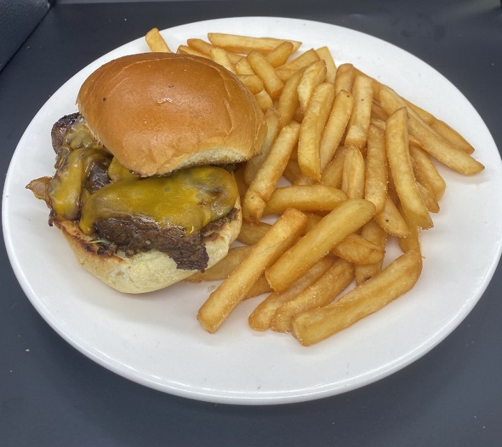 BOURBON STEAK TIP BURGER