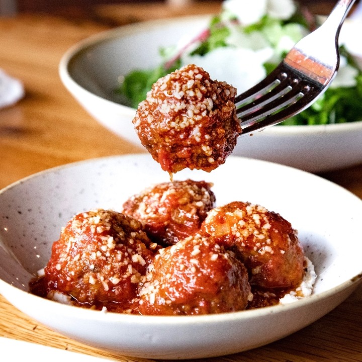 Nonna’s Slow Cooked Meatballs