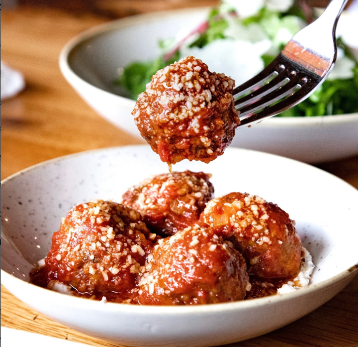 Nonna's Slow Cooked Meatballs