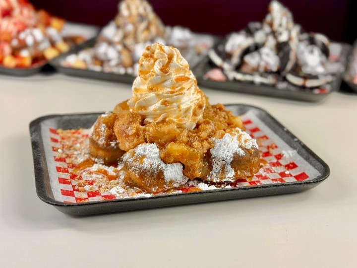 Apple Pie Fried Oreos