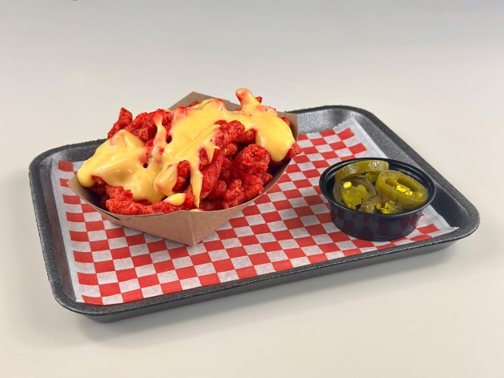 Hot Cheetos & Cheese (Includes Side of Jalapeños)