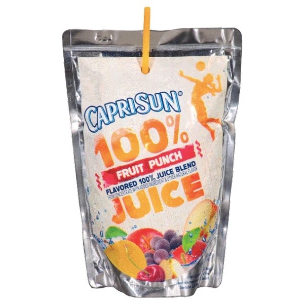 Fruit Punch Capri Sun 100% Juice 6oz