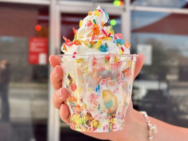 Fruity Pebbles Sundae